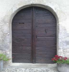 porte fermée